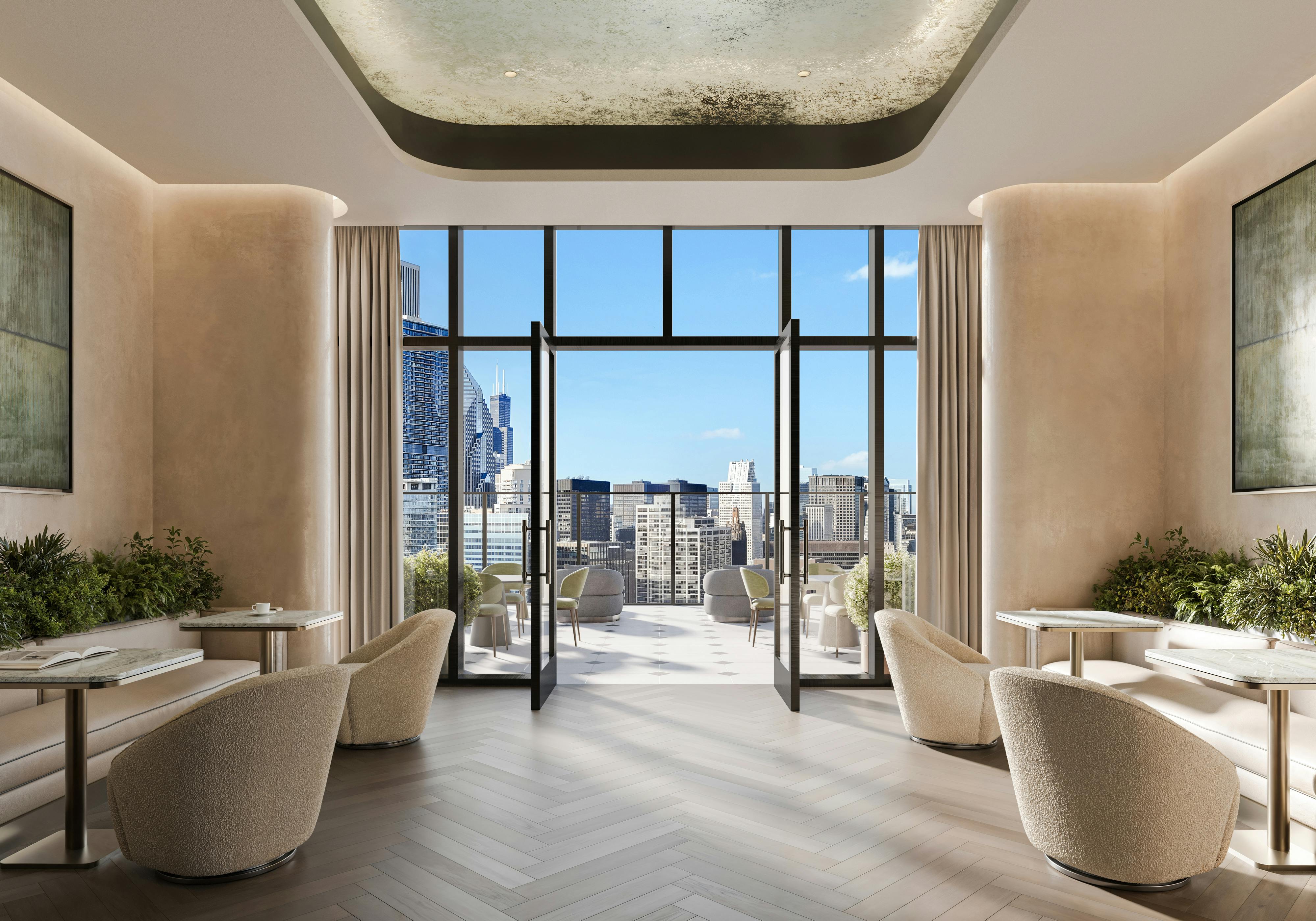 MAWD 400 Lake Shore Drive The Solarium Interior Credit Related Midwest Jorg