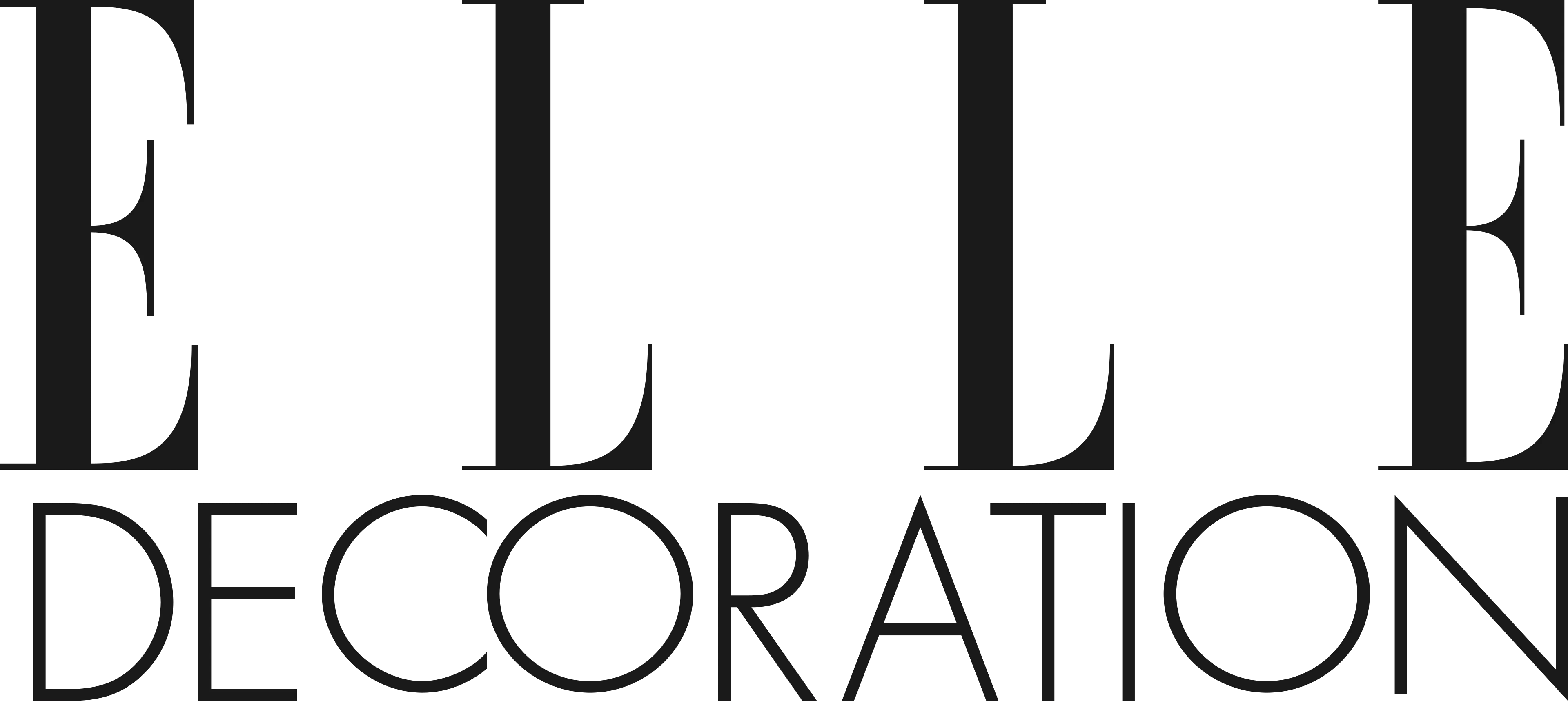 Elle Decoration regular logo svg