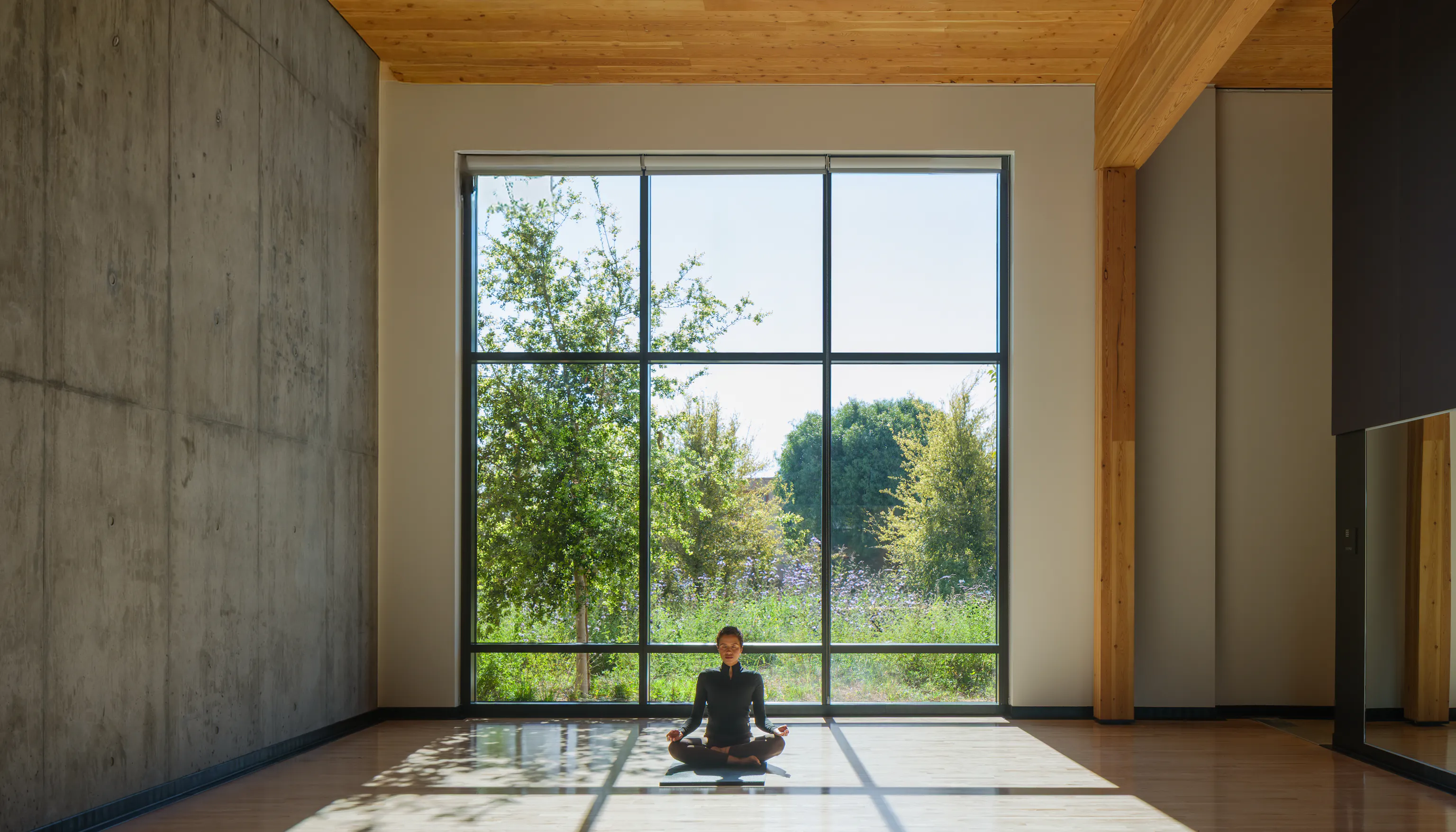 Long MAWD March and White Design Southline Yoga Wellness Retreat Interior Design