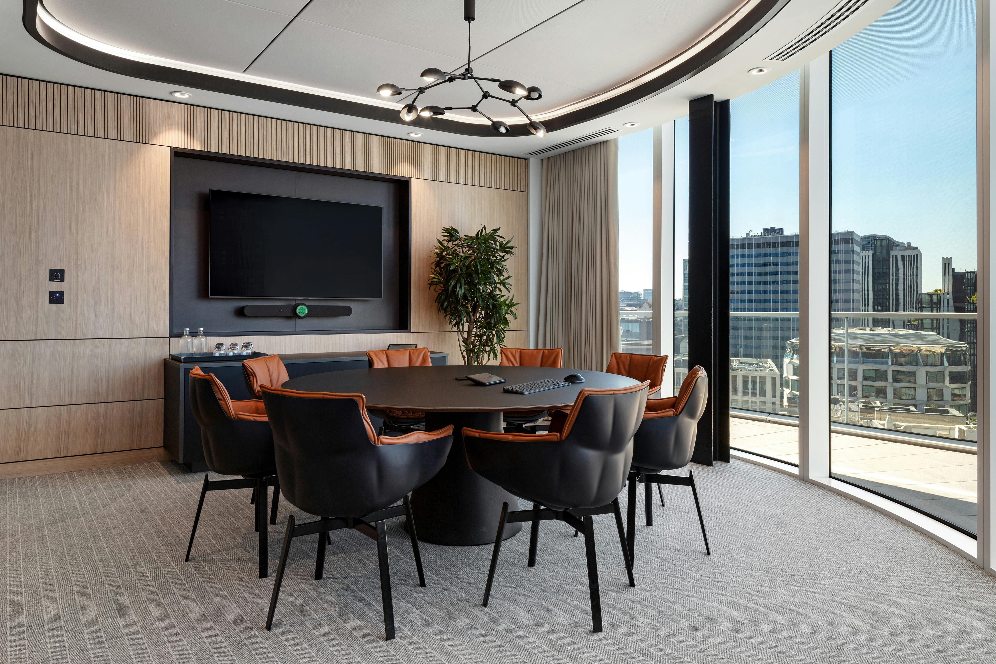 mondrian small boardroom design