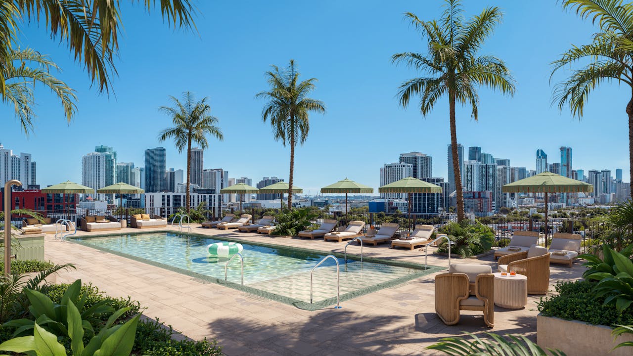 Pool Deck Cloud One Miami MAWD