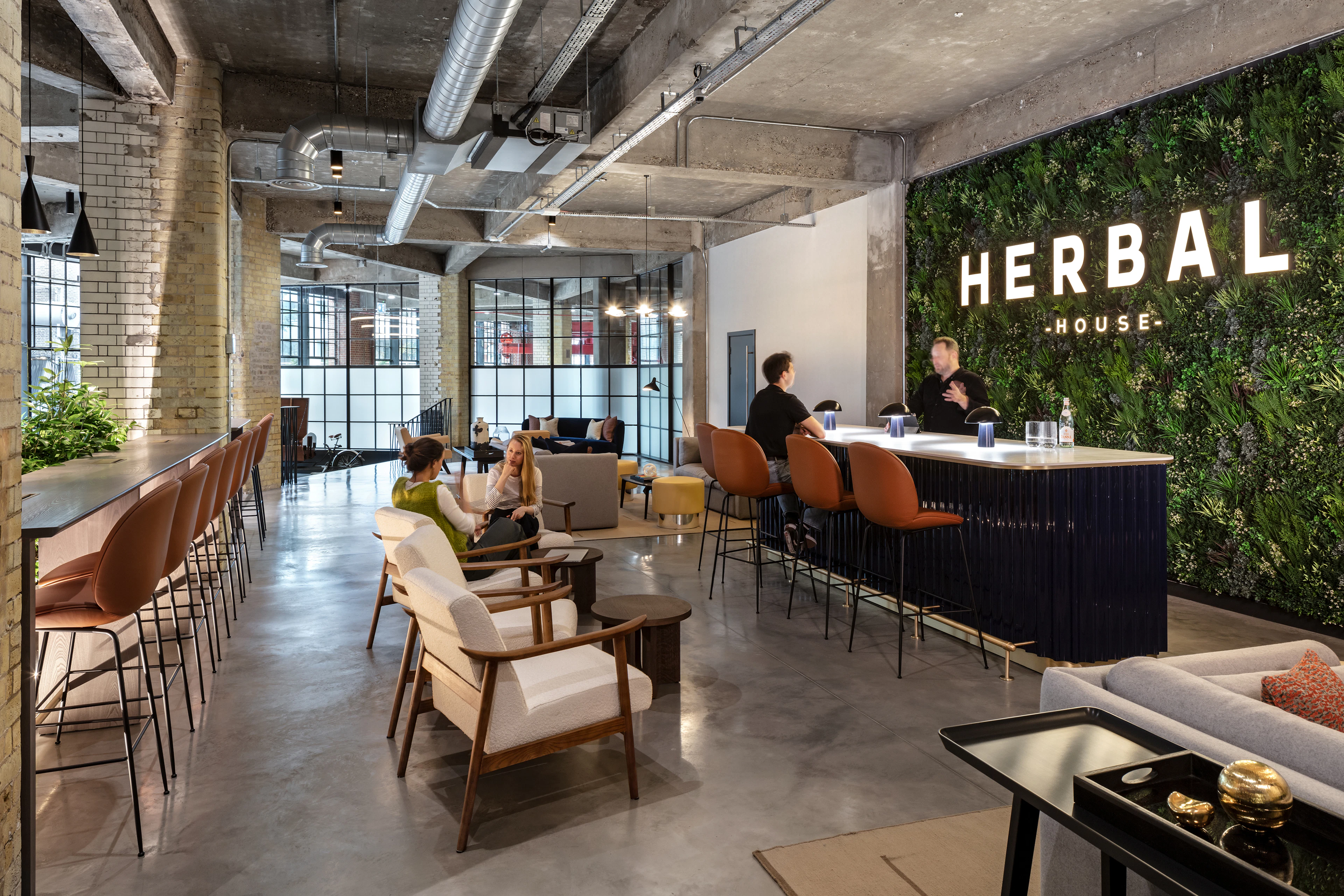 herbal house lounge & bar space