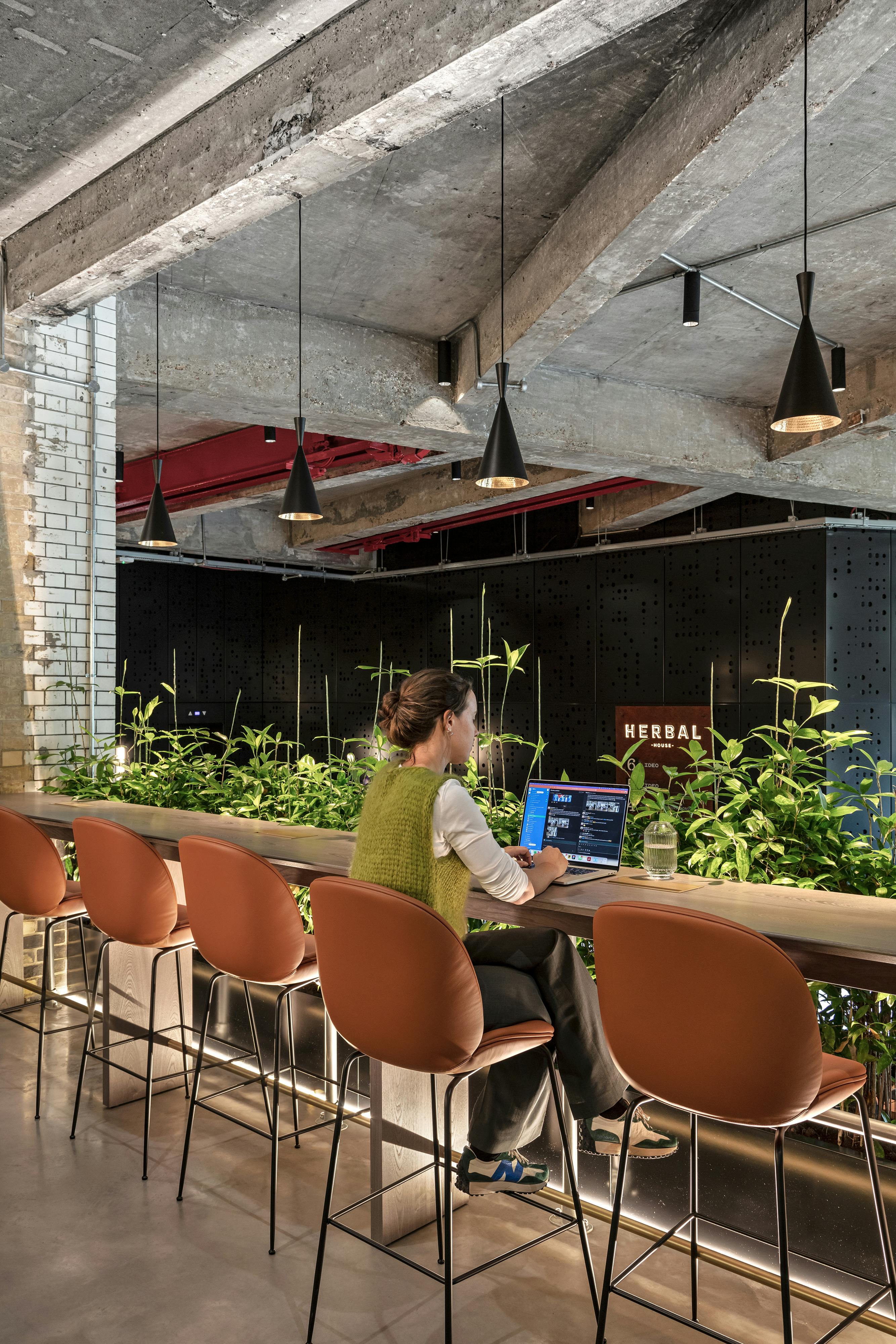 herbal house laptop bar & bar stools