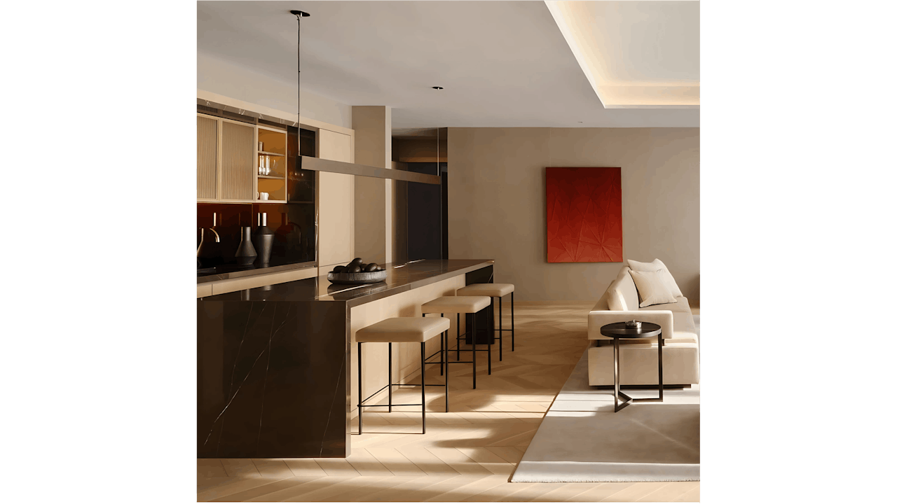 MAWD Mandarin Oriental Residential Dining Interior Design