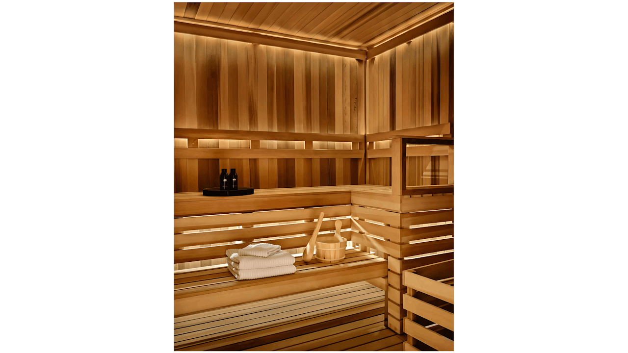 MAWD Mandarin Oriental Sauna Interior Design