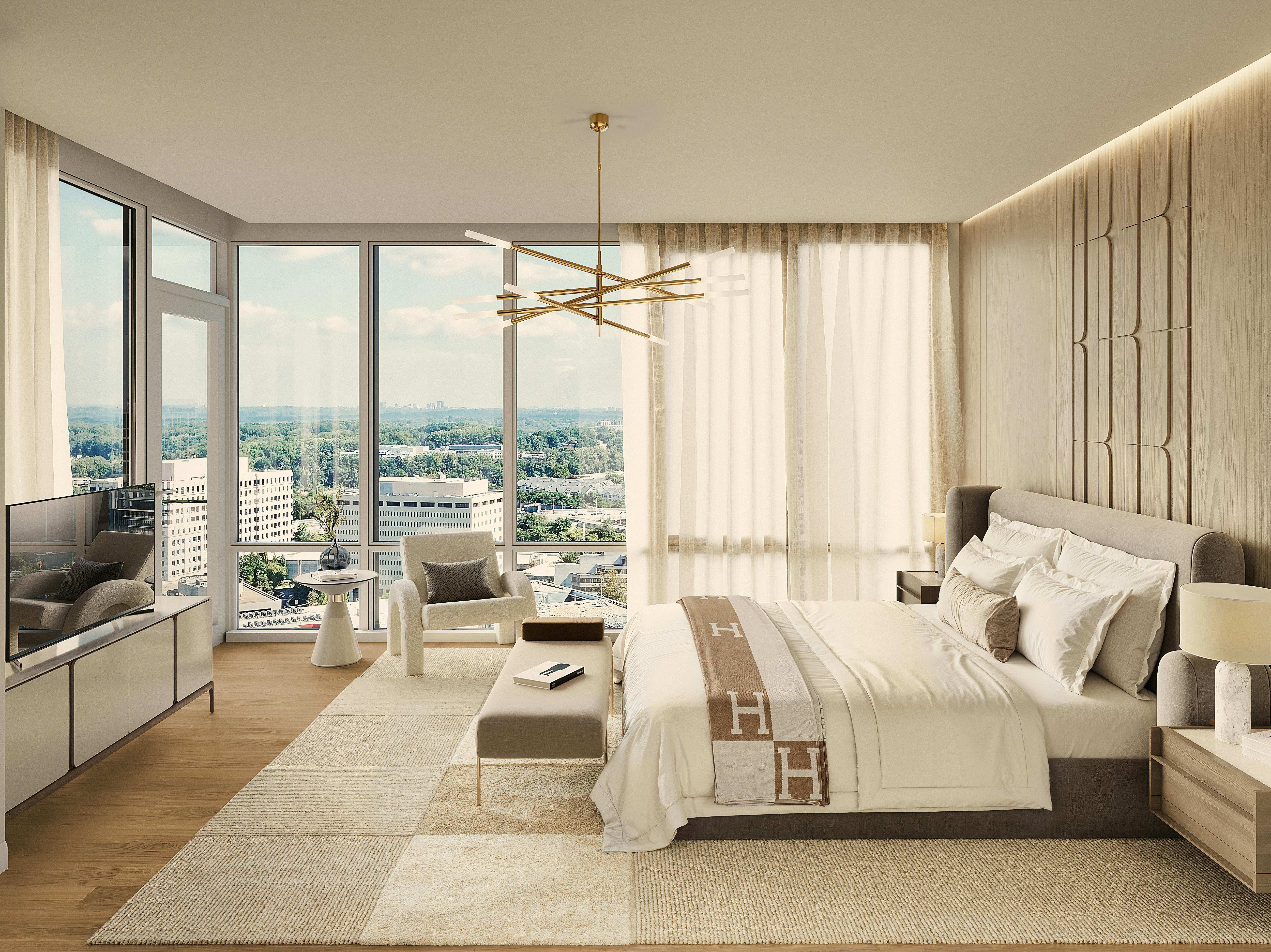 MAWD The Ritz Carlton Tysons Bedroom Interior Design