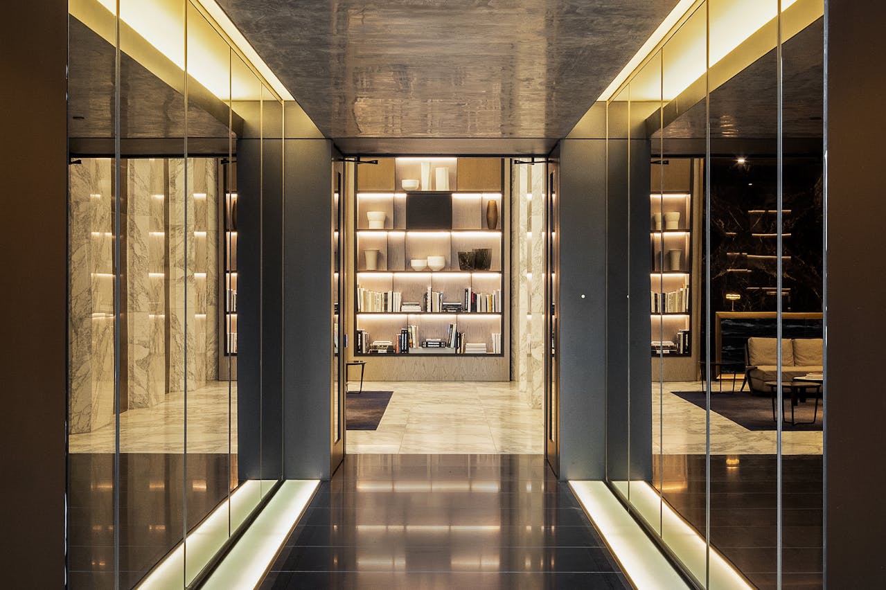 MAWD Lobby The Greenwich Interior Design