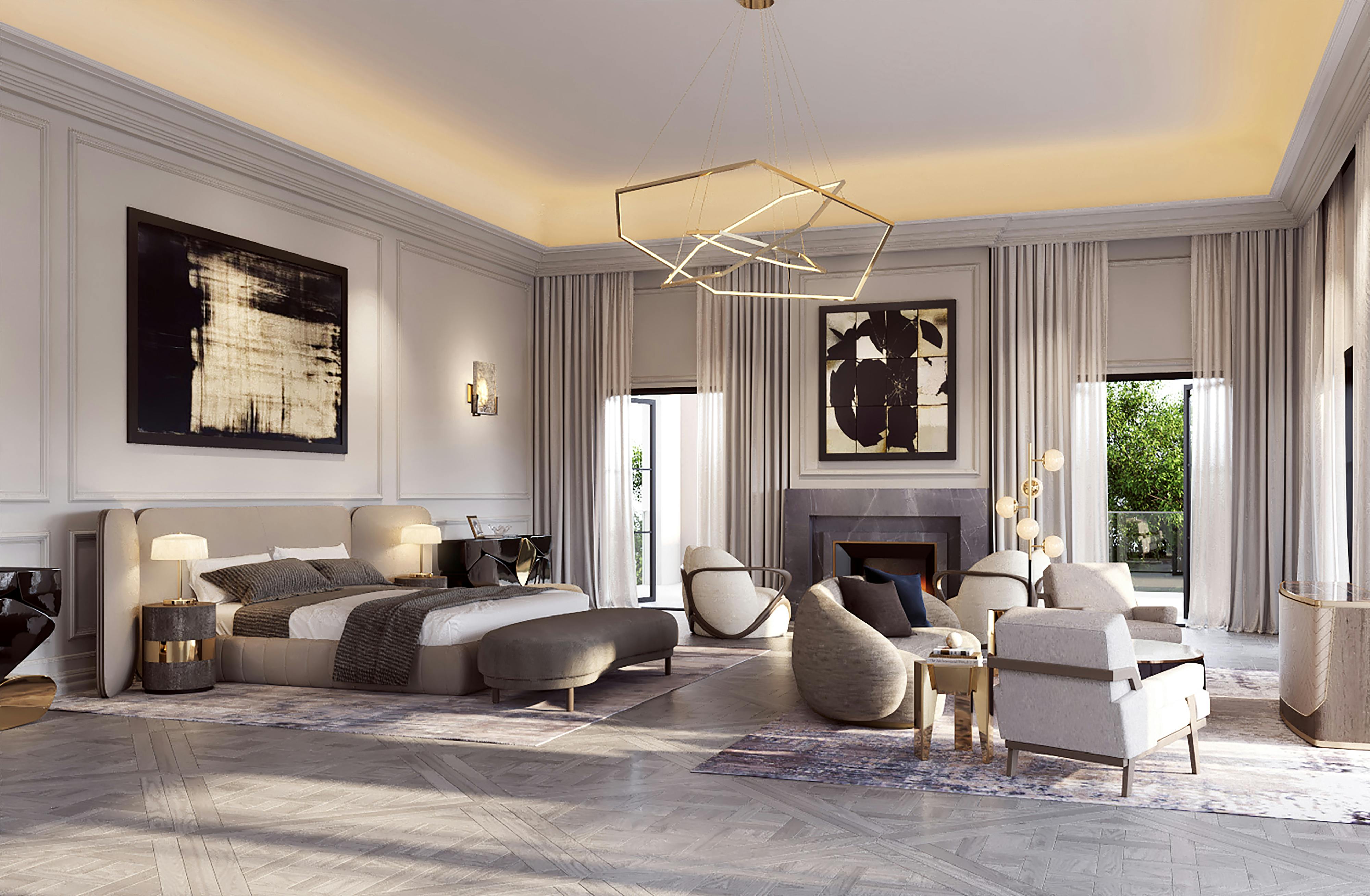 luxury master bedroom
