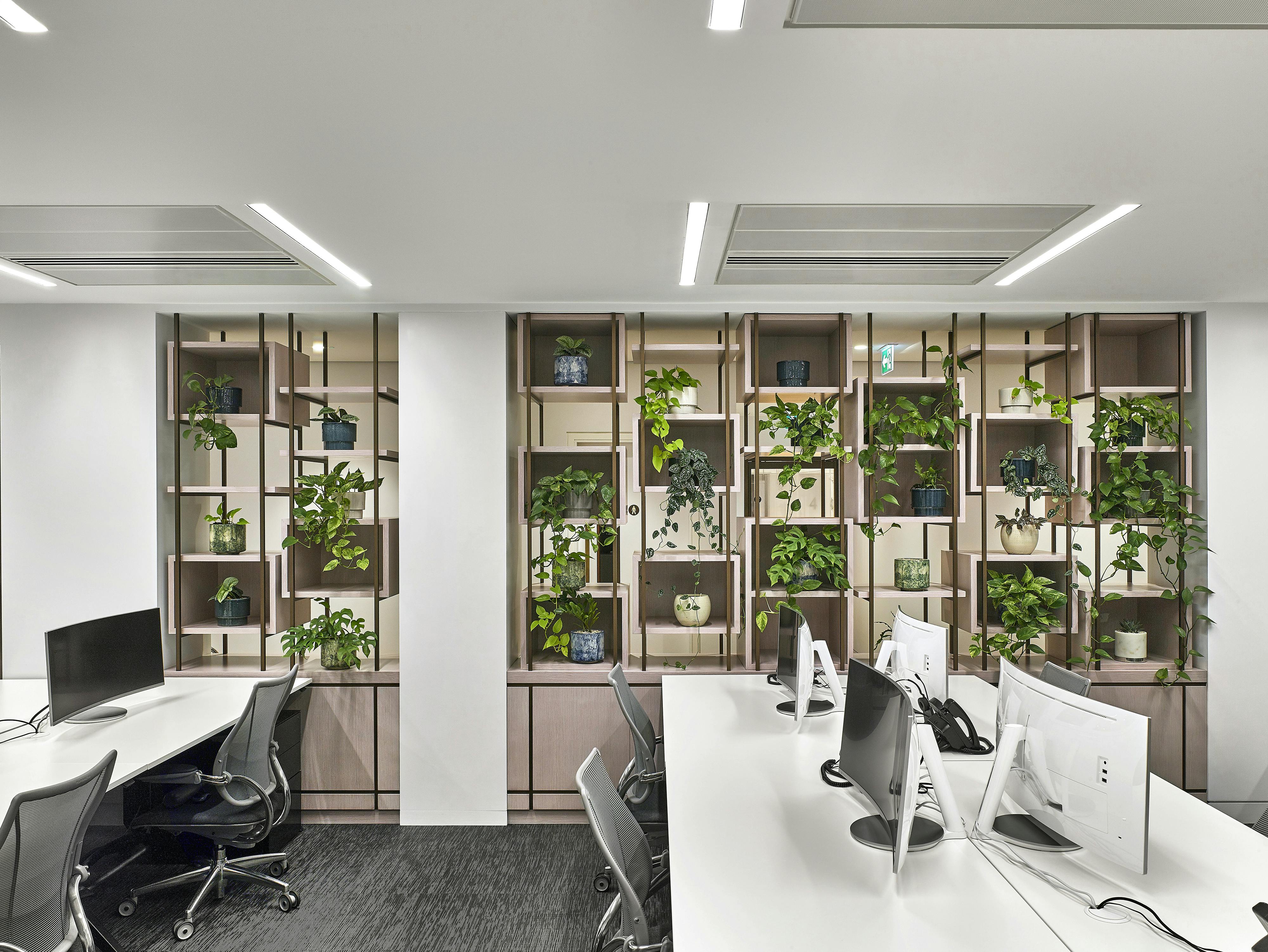 open plan office desks & furniture
