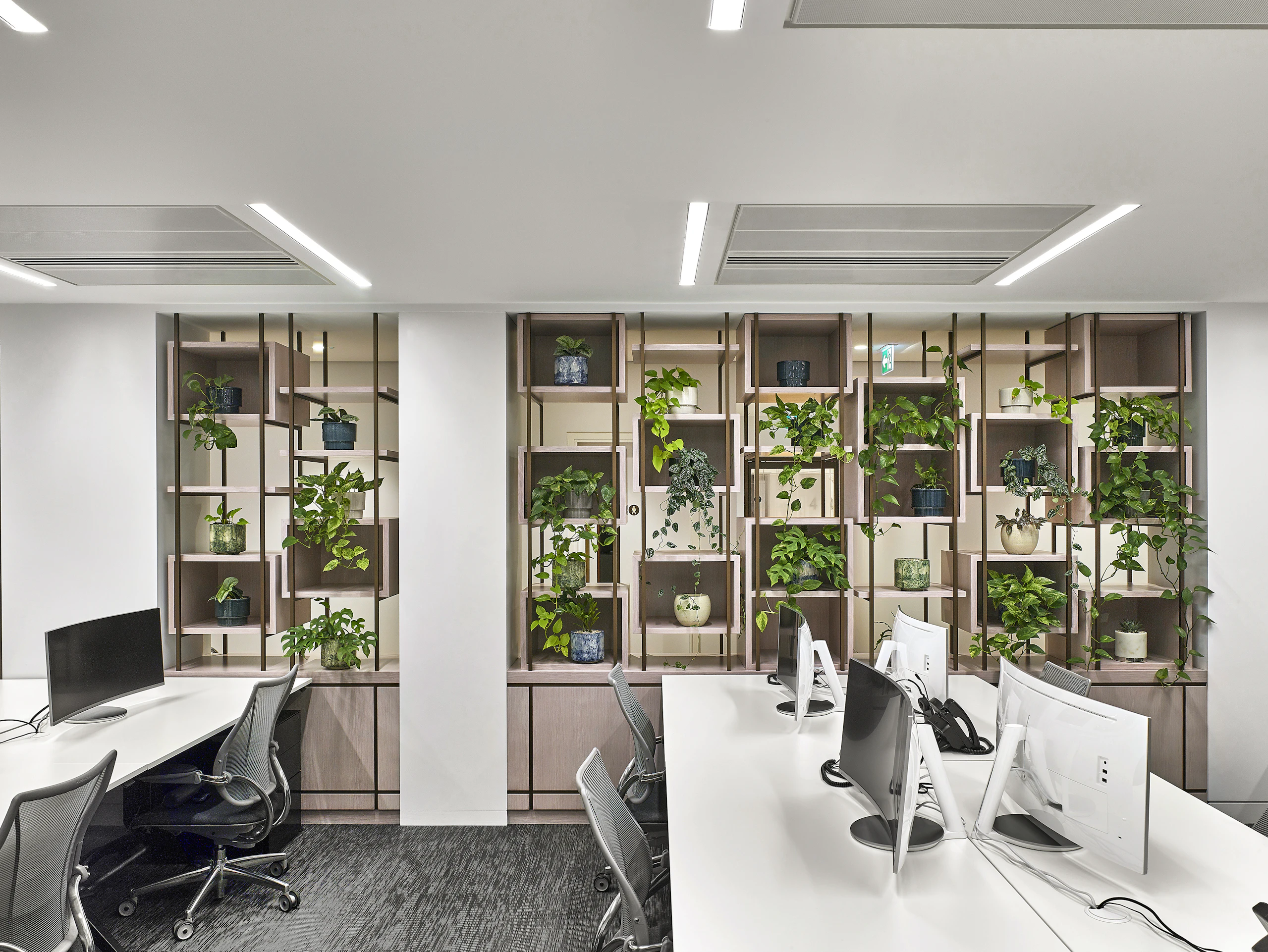open plan office desks & furniture