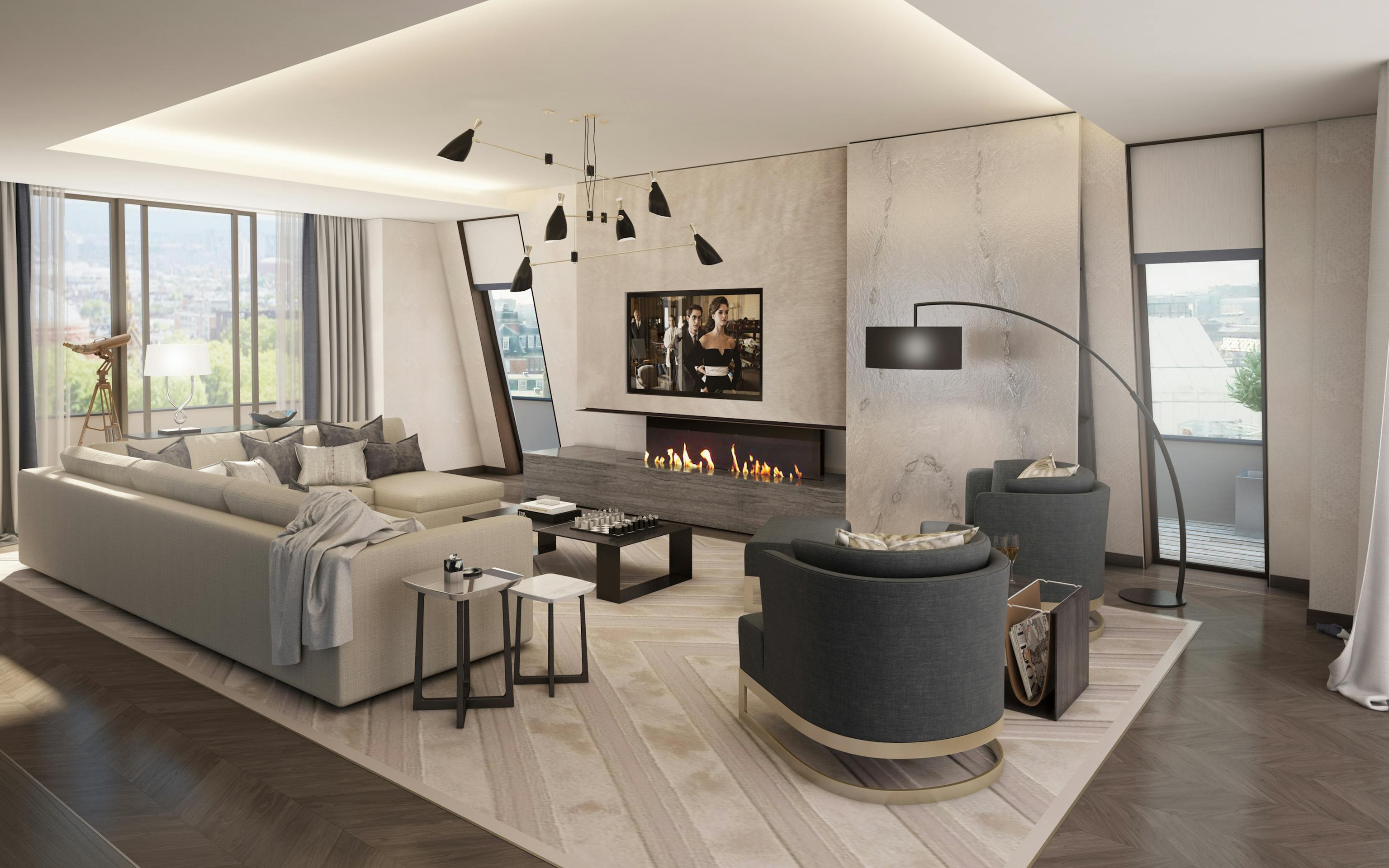 contemporary living room design