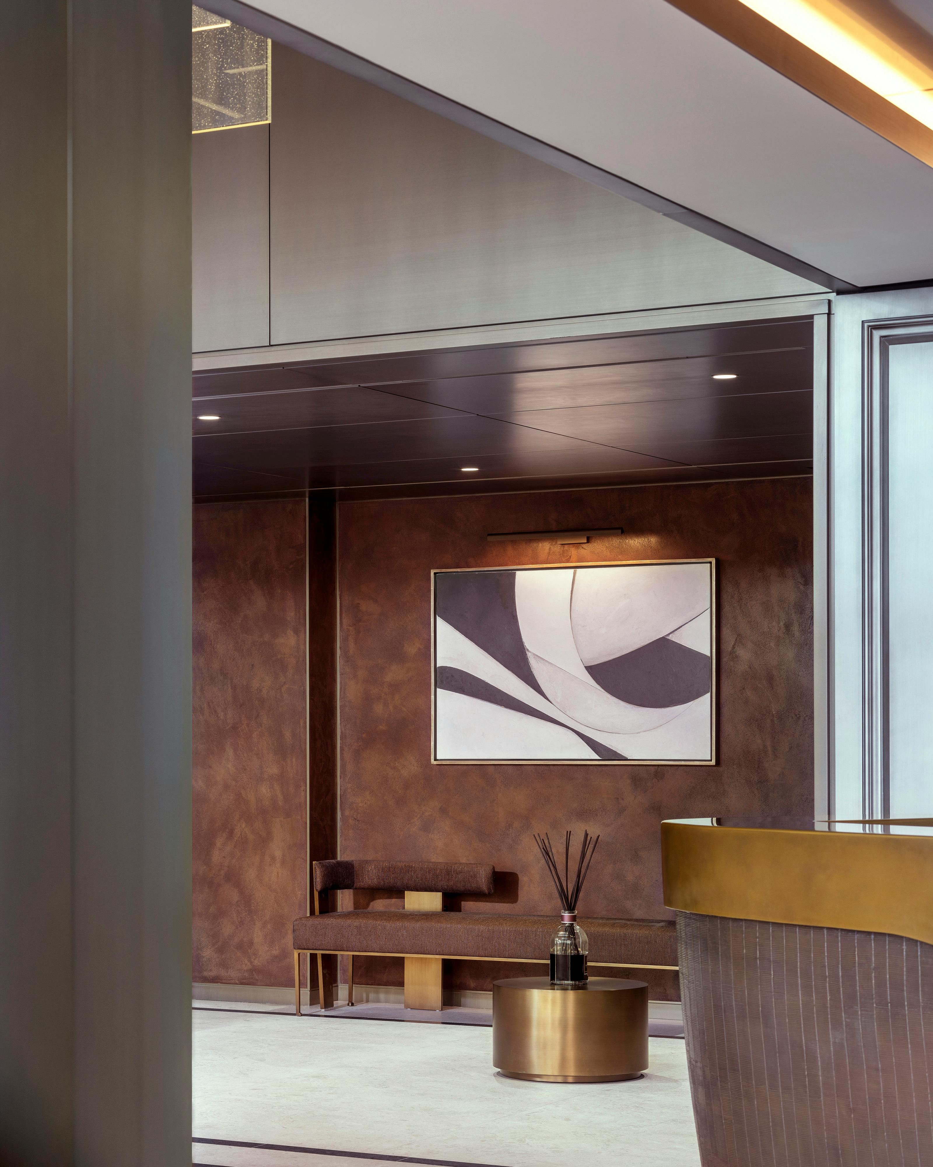 MAWD Knightsbridge Gate Commercial Back Wall Desk Curve