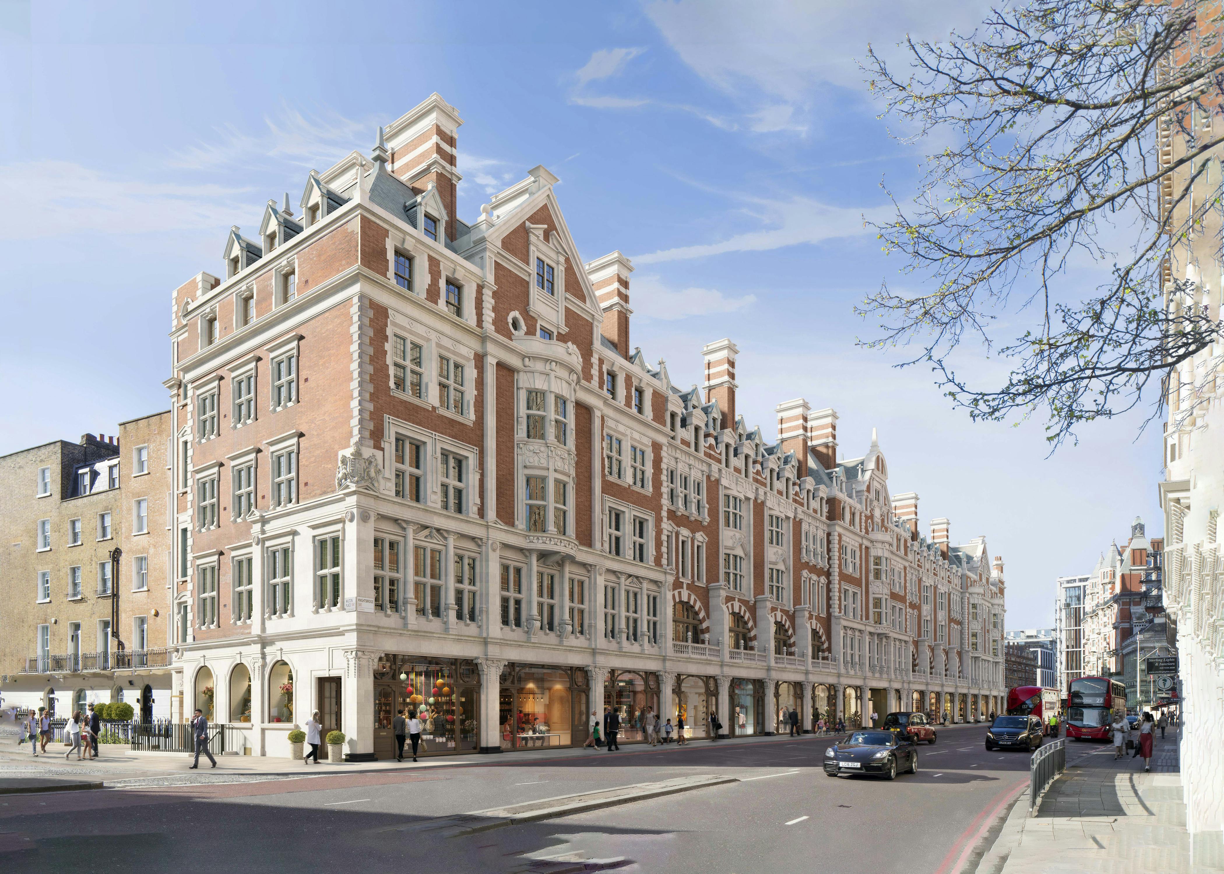 Knightsbridge gate mawd luxury design exterior extended