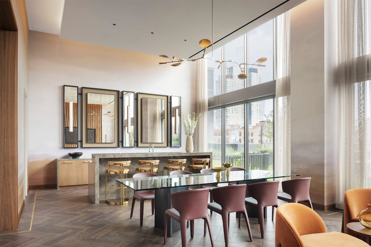 The Row Chicago Related Midwest Social Club Interior Design MAWD Residential Hospitality